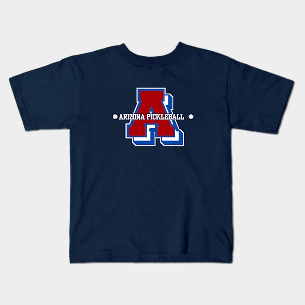 Arizona Varsity Pickleball Kids T-Shirt by Hayden Mango Collective 